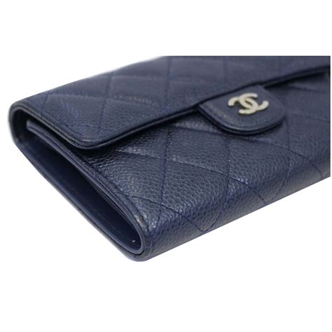 chanel wallet navy|chanel wallet sizes.